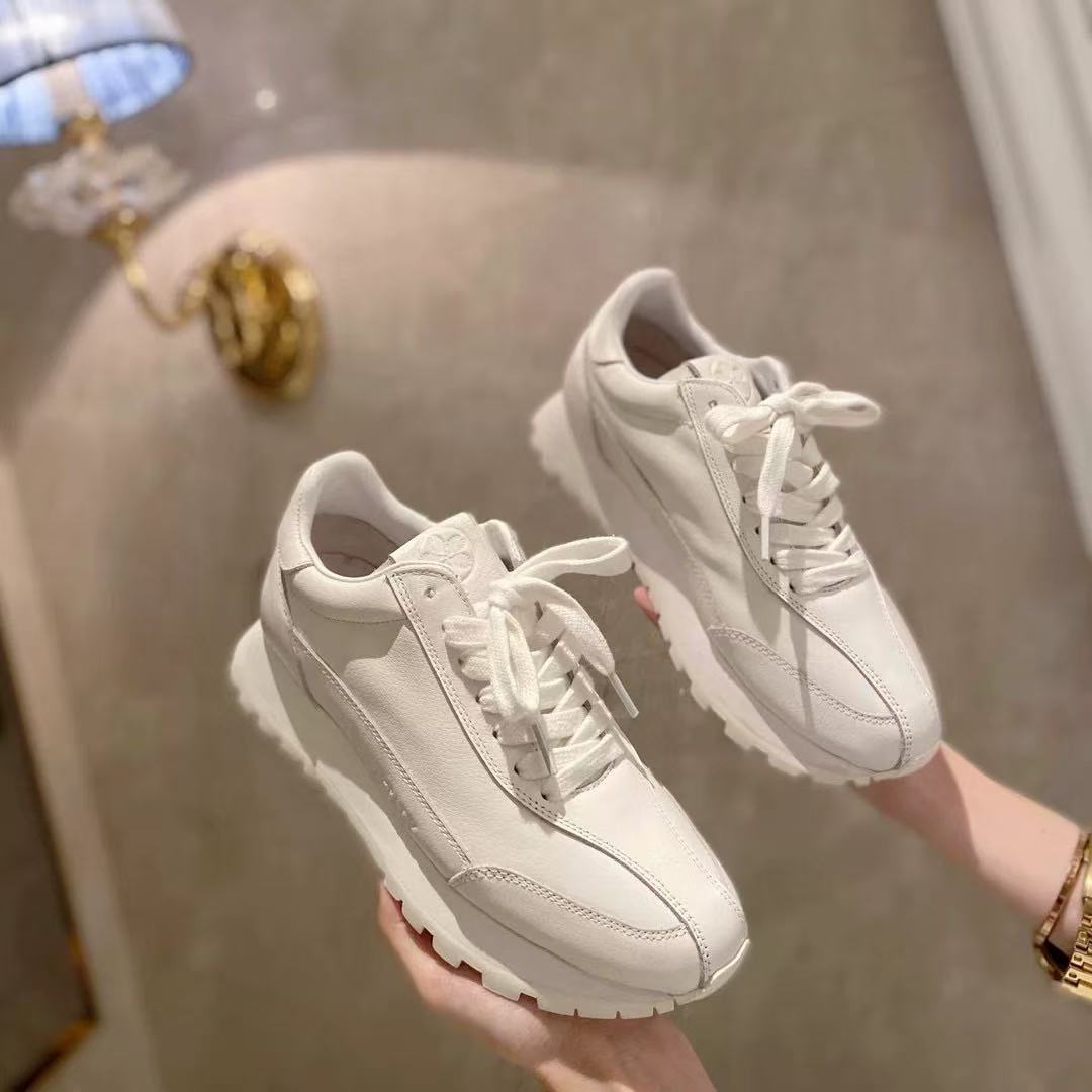 Women's White Korean Sports Breathable Flat Cortez Women's Casual Shoes