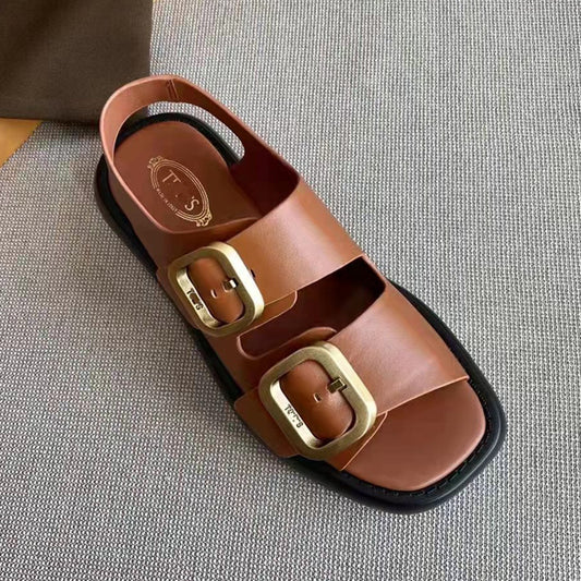 Women's Batch Shredded Potatoes Summer Thick-soled Comfortable Sandals