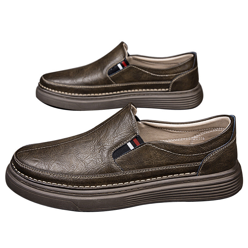 Men's Summer Fashion British Business Slip-on Lazy Casual Shoes