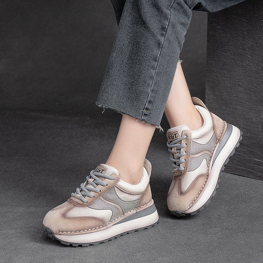 Women's & Men's Pumps Front Color Matching Light Diamond Trendy Casual Shoes