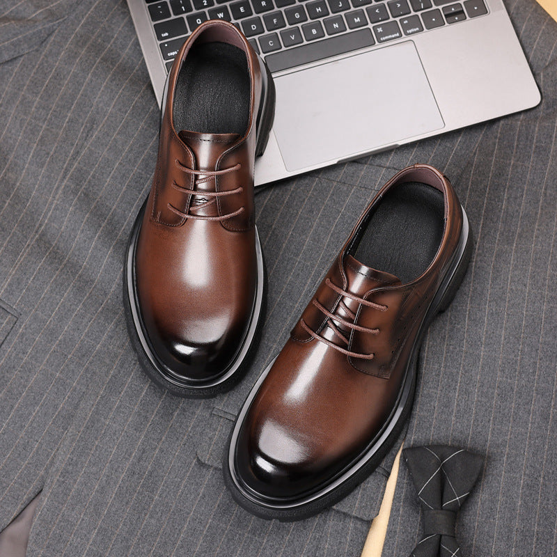 Men's Formal Wear British Style Wedding Big Men's Shoes