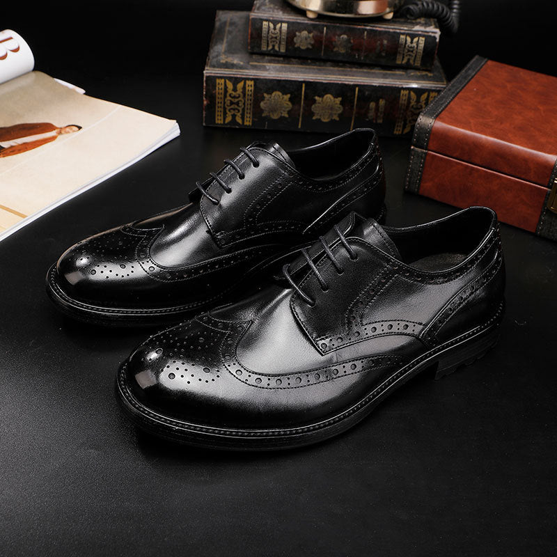 Men's Good Year Plus Size Business Formal Wear Leather Shoes