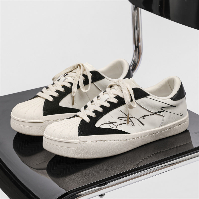 Men's Trendy Unique Standard Stitching Tied Sports Leisure Sneakers