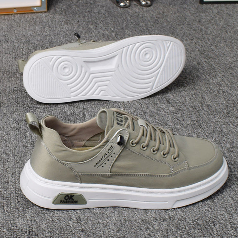 Ice Silk Cloth Summer Soft Bottom Casual Shoes