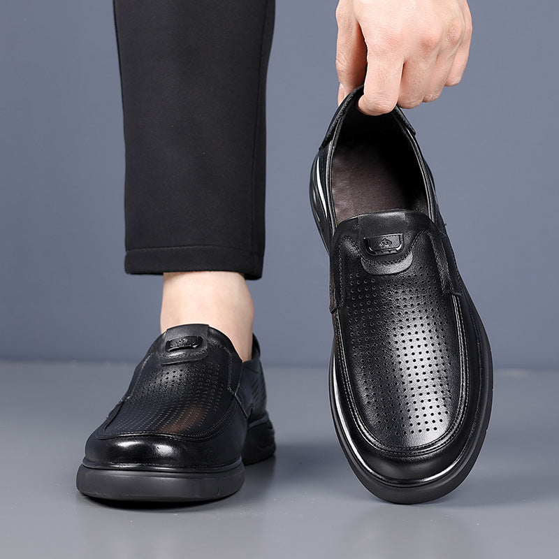 Men's Soft Bottom Comfortable Breathable Formal Suit Casual Shoes