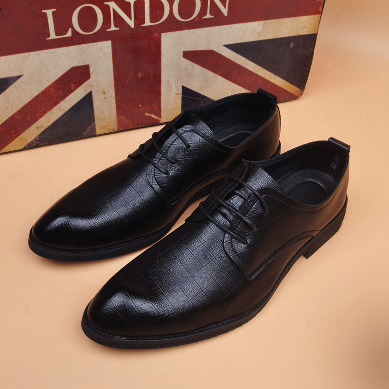 Men's Breathable Summer Korean Style Height Increasing Men's Shoes