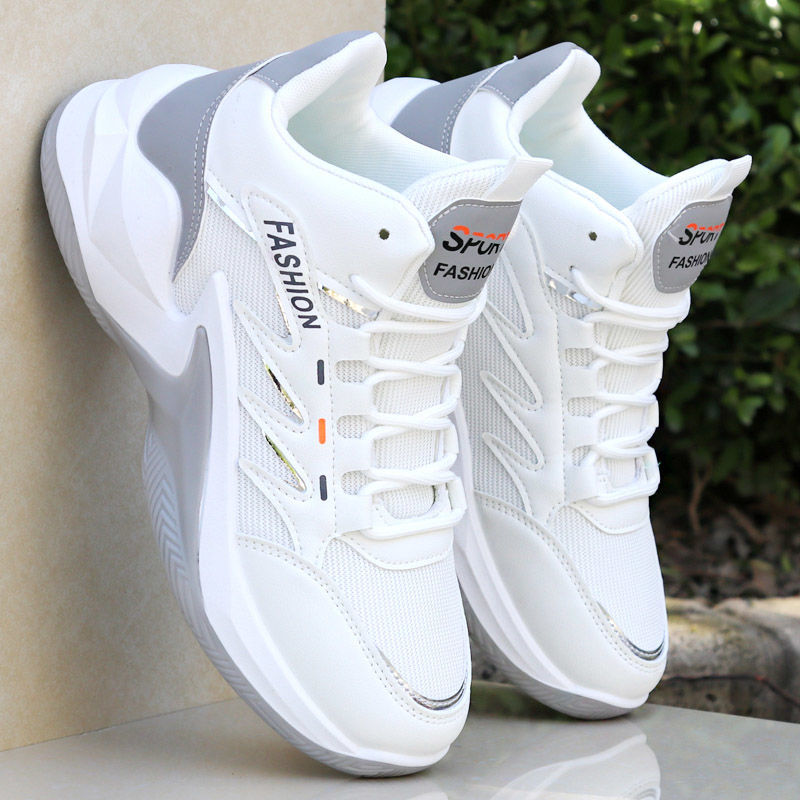 Men's Breathable Mesh Basketball Summer High Top Sneakers