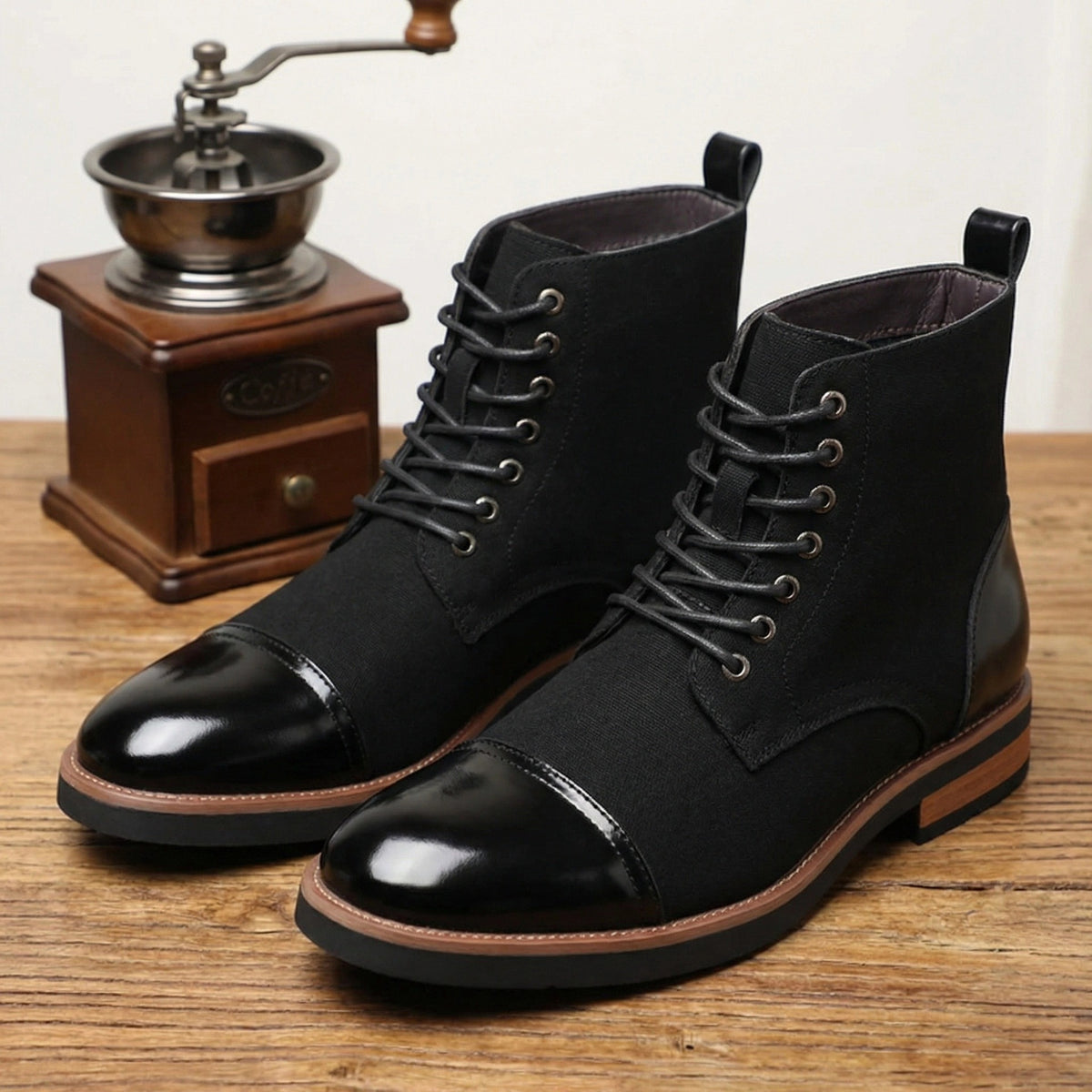 Unique Trendy Innovative Men's Martin Fashionable Men's Casual Leather Shoes
