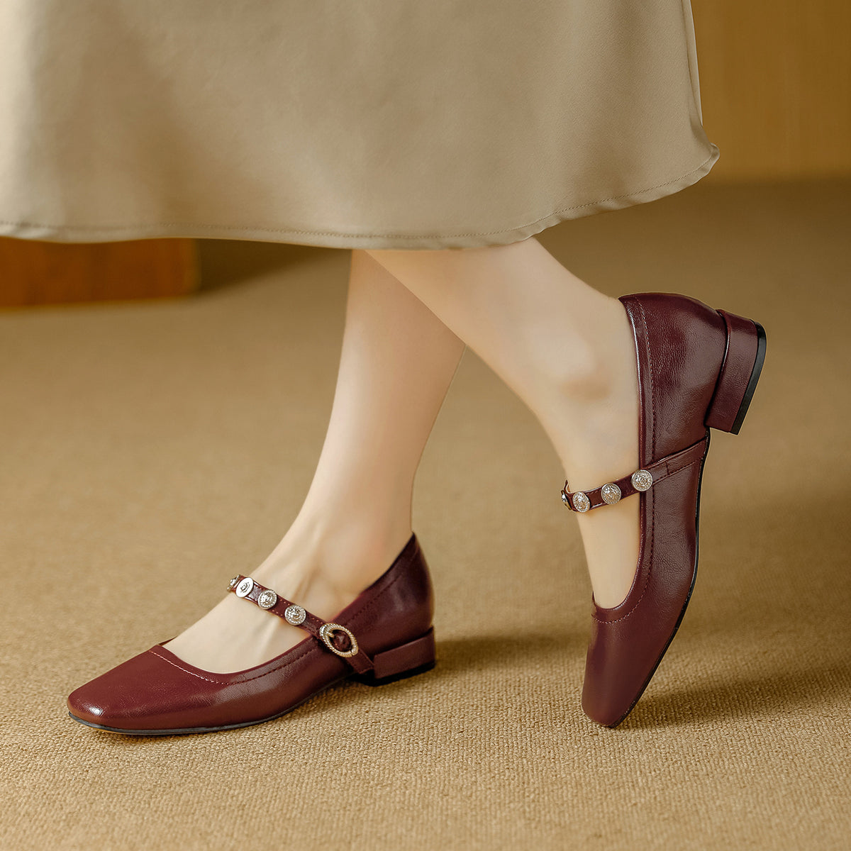 Women's Jane Autumn Dress Beautiful Not Tired Feet Commuting Women's Fashion Shoes