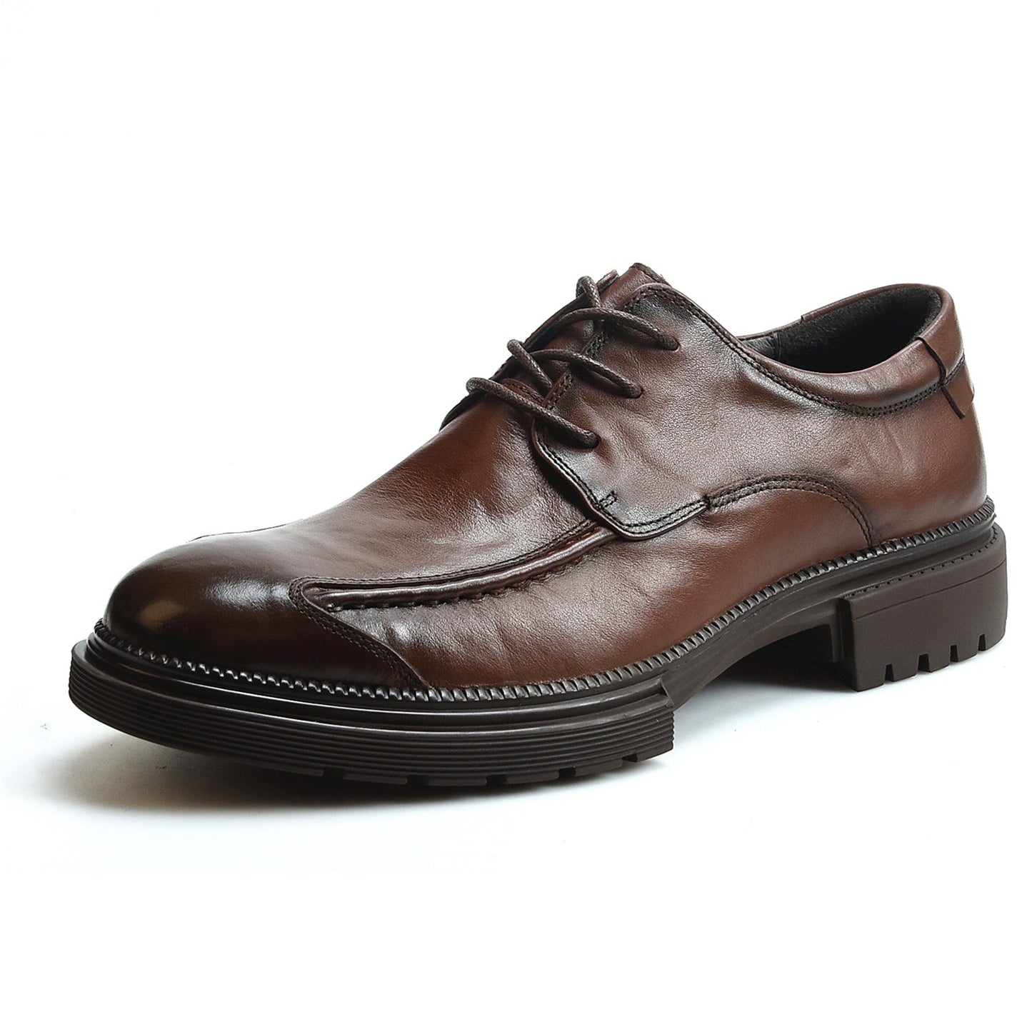 Men's Autumn Business Formal British Style Calf Leather Shoes