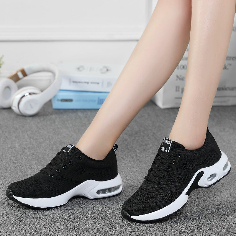Women's & Men's Air Cushion Running Korean Style Breathable Sneakers
