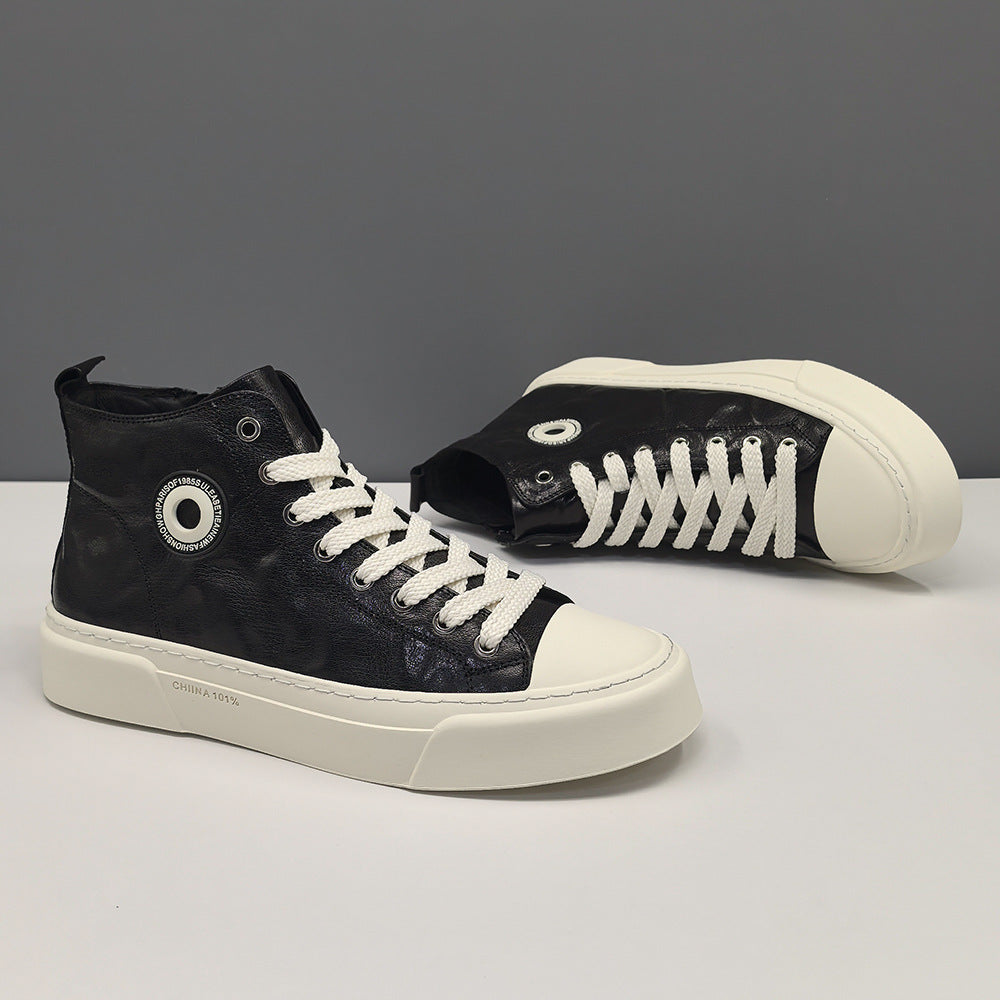 Men's Genuine Board Trendy Biscuit Shape Affordable Casual Shoes