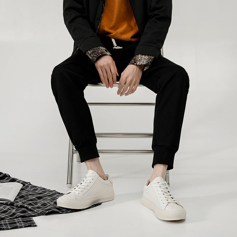 Men's Genuine Made Korean Trendy Spring Breathable Flat Sneakers