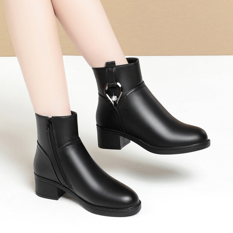 Mother's Soft Soled Veet Female Ankle Boots