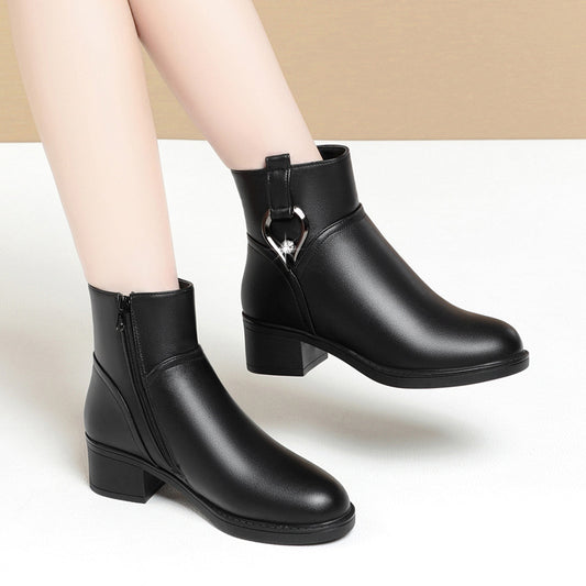 Mother's Soft Soled Veet Female Ankle Boots