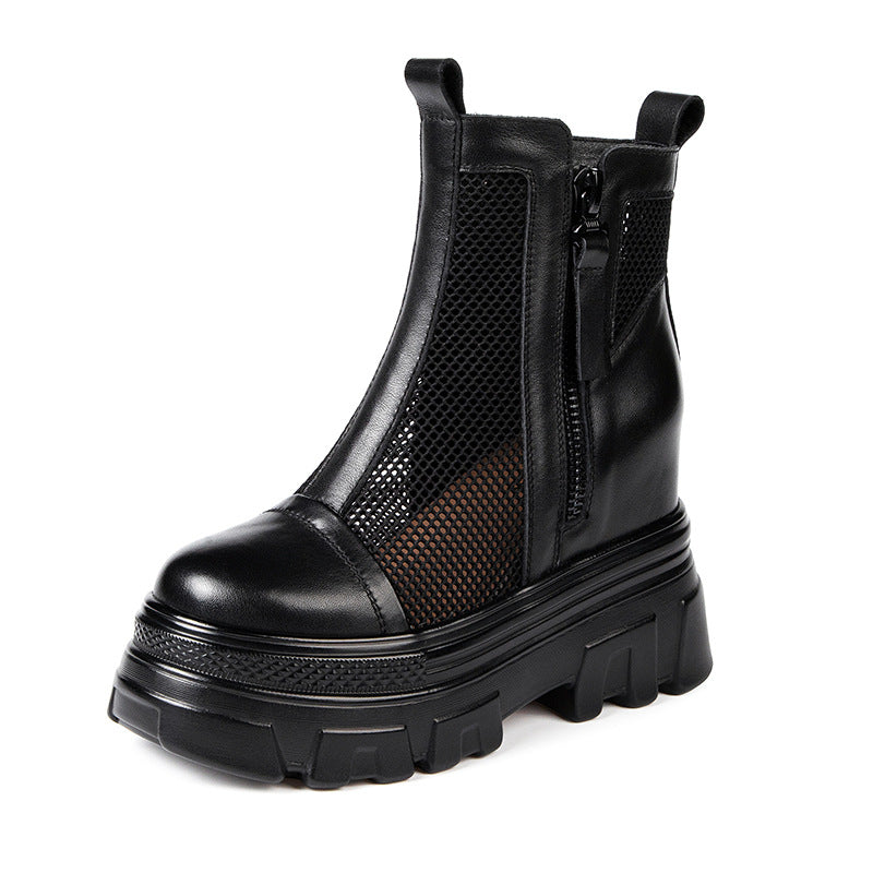 Women's Wear Spring Thick-soled High Top Layer Sandals