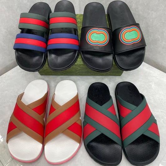Home Platform Beach Couple Daily Cross Sandals