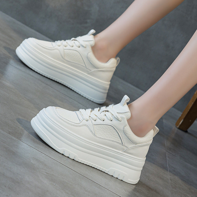 Women's White Summer Breathable Mesh Lightweight Soft Casual Shoes