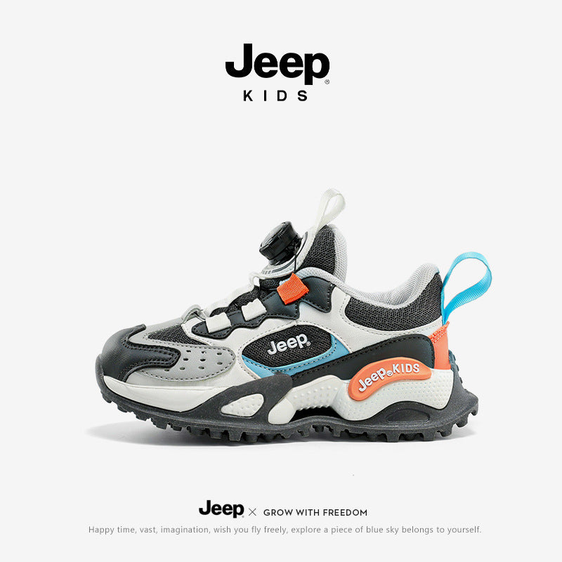 Children's Outdoor Hiking Autumn Sports Boys Running Kid's Sneakers