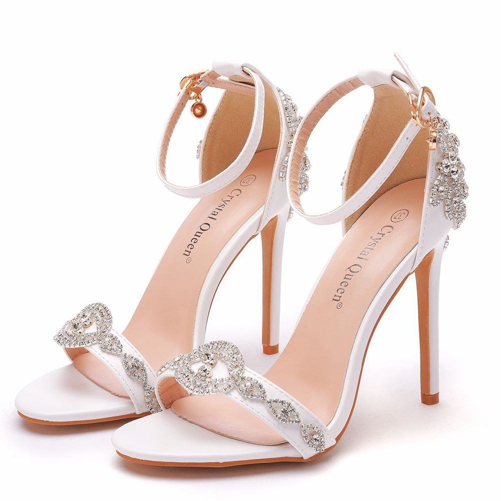 Women's Bridal Stiletto White High-heeled High For Heels