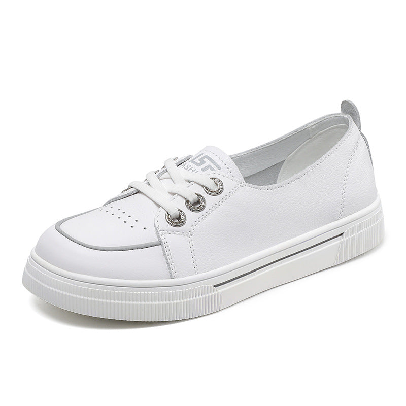 Women's Shallow Mouth Pumps Flat Bottom Slip-on Not Tired Casual Shoes