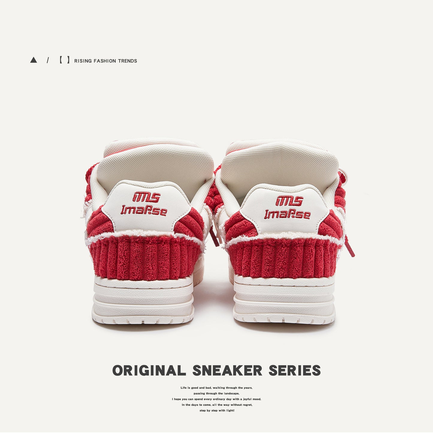 Women's & Men's Special Edition Teacher's Double Tongue Trendy Sneakers