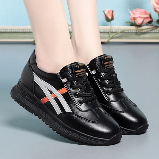 Women's Soft Bottom Mom Flat Travel Leisure Casual Shoes