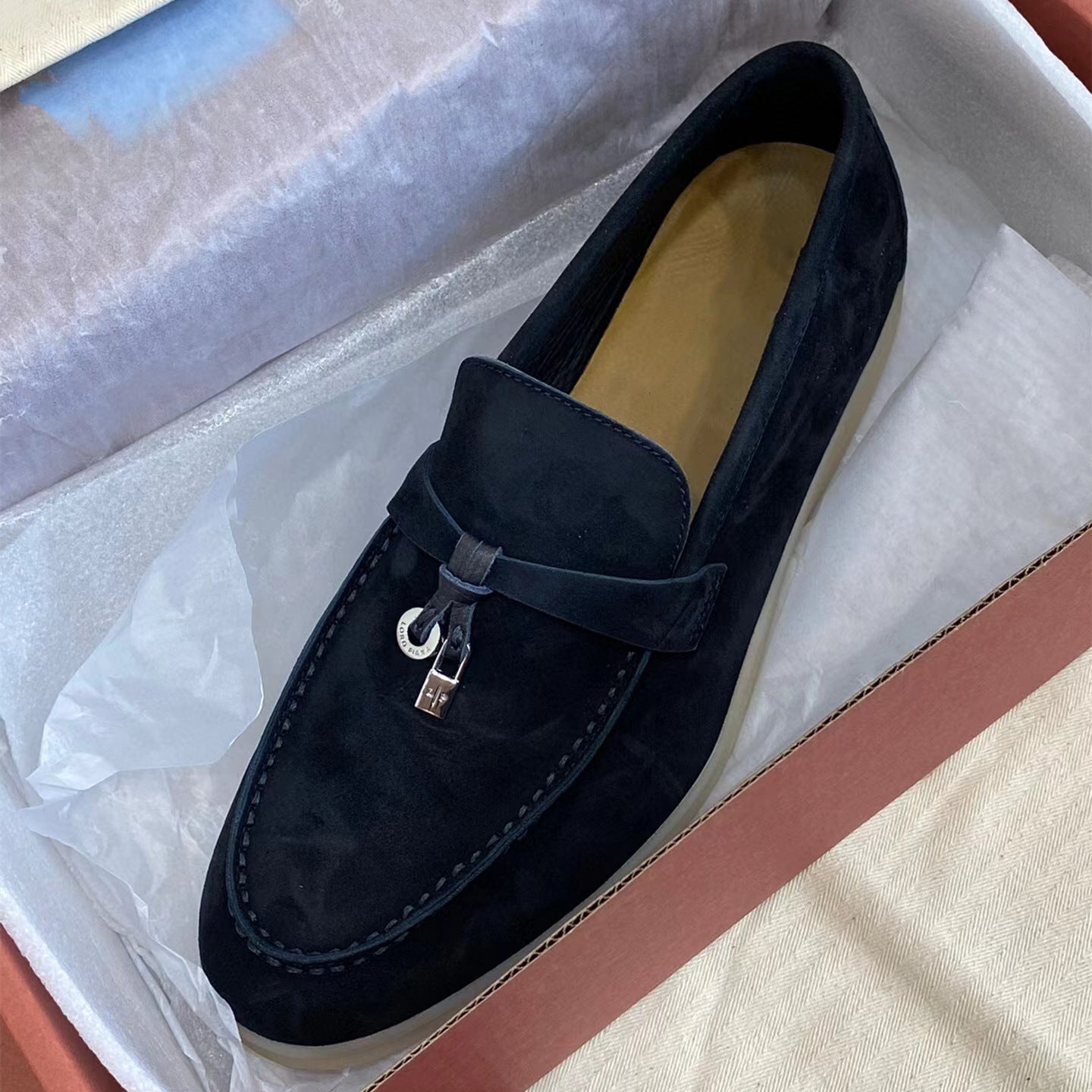 Women's Original Order Cowhide Soft Bottom British Loafers