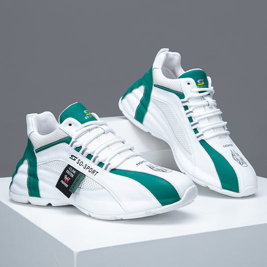 Men's Oversized Size Male Thick Bottom Heightened Sneakers