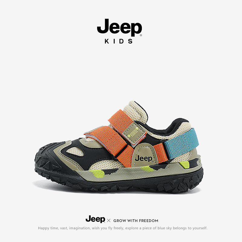 Children's Boys Summer Lightweight Breathable Running Soft Kid's Sneakers