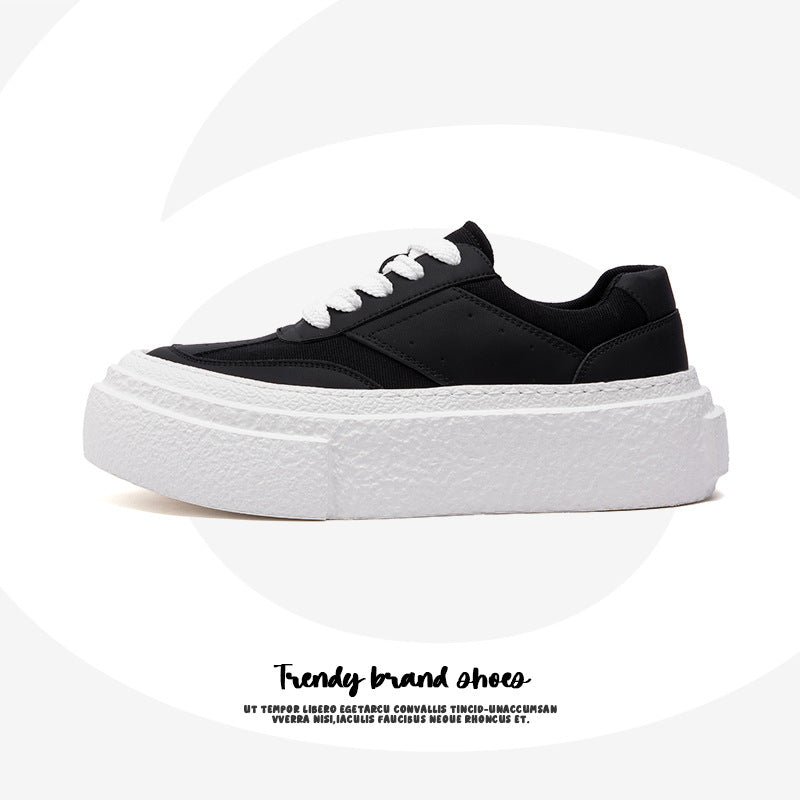 Trendy Height Increasing Leisure Bread Breathable Men's Board Shoes