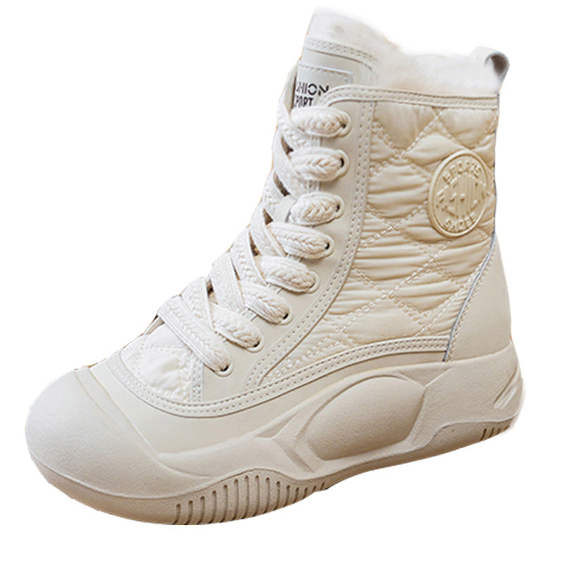 Women's Bottom Waterproof For Winter Cotton Plus Veet Women's Casual Shoes