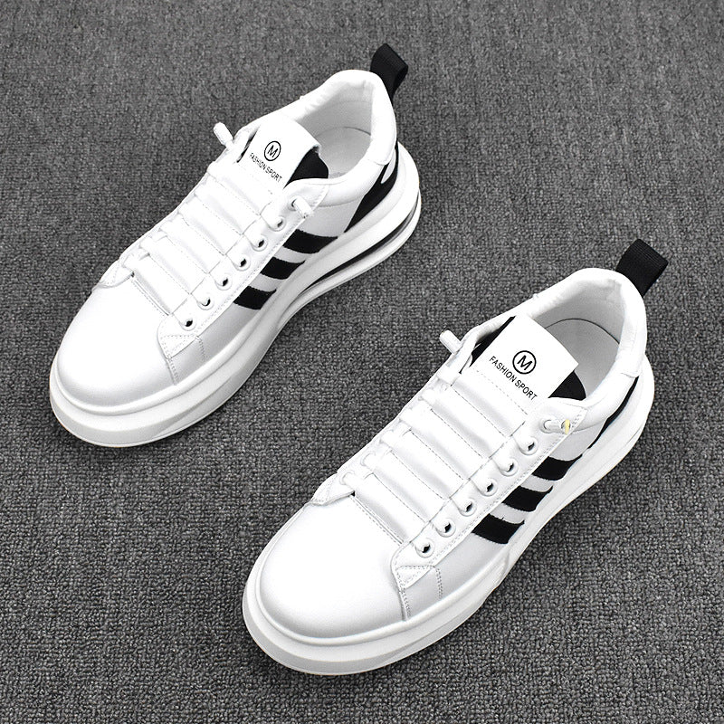 Men's Trendy Breathable Height Increasing Insole Versatile Men's Shoes