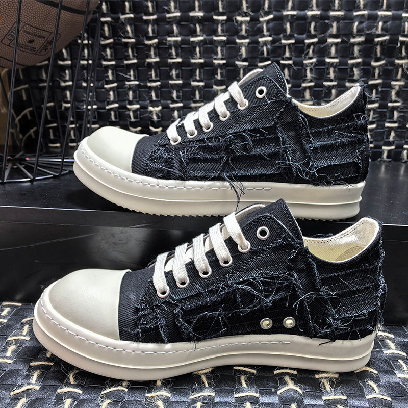 Women's & Men's Sole Milk Fragrance Board Breathable Distressed Women's Casual Shoes