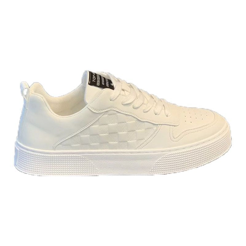 Durable Men's Spring White Trendy Sports Men's Shoes