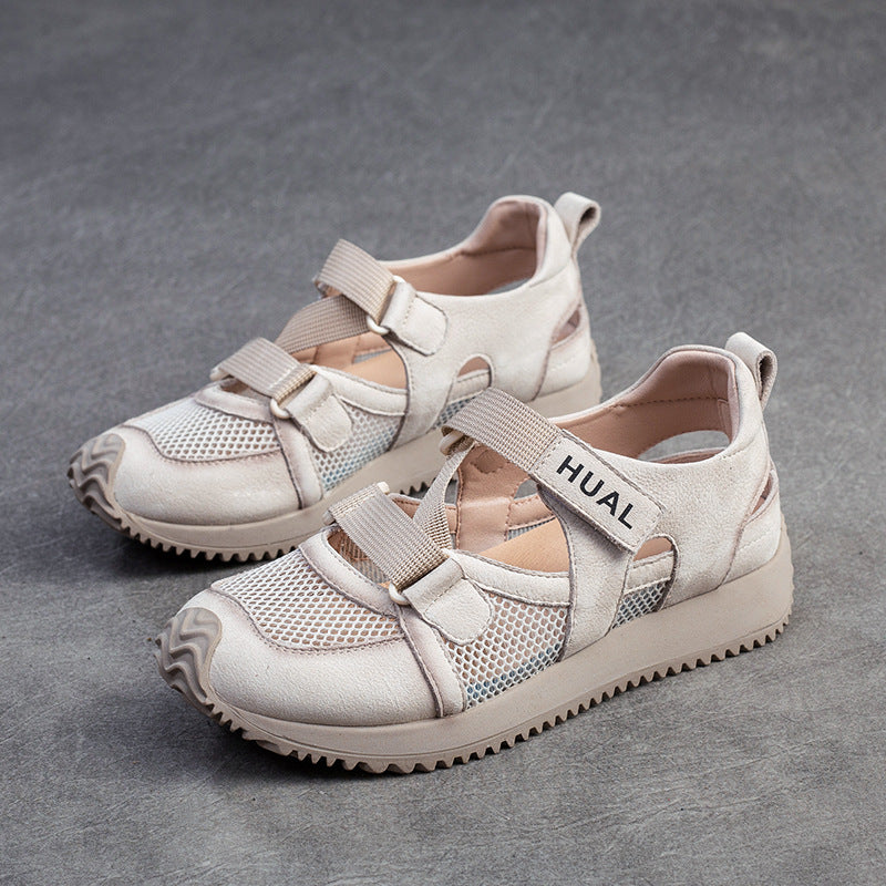 Women's Matching Sports Style Leisure Pumps Breathable Mesh Casual Shoes