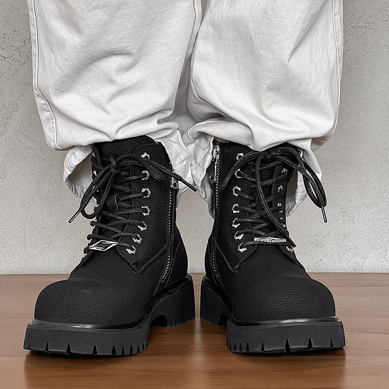Men's Martin Trendy Design British Style Thick Bottom Boots