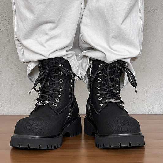 Men's Martin Trendy Design British Style Thick Bottom Boots