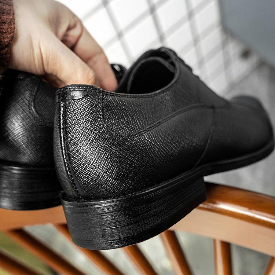 Men's Zoom In What Involution Business Formal Leather Shoes