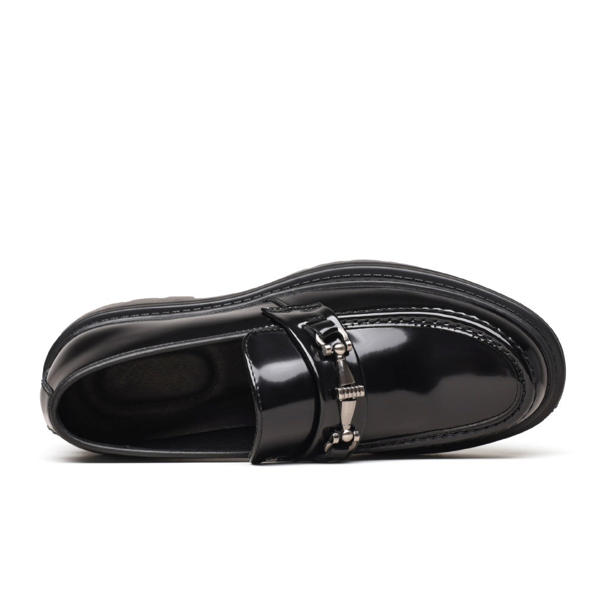 Men's Stylish Glossy Formal Business Slip-on Leather Shoes