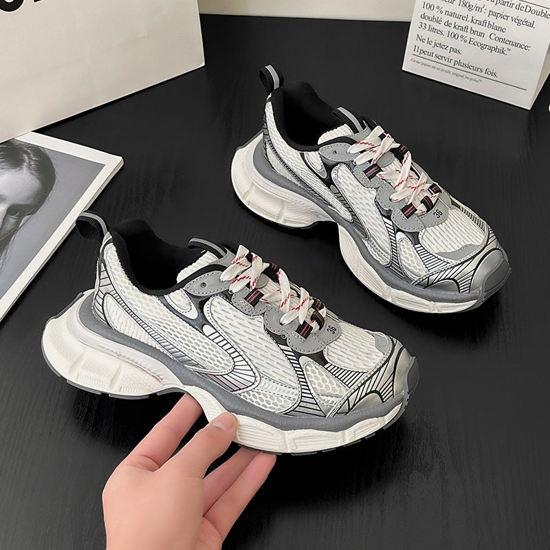 Women's Couple Dad Retro Easy Matching Comfortable Platform Fashion Women's Casual Shoes