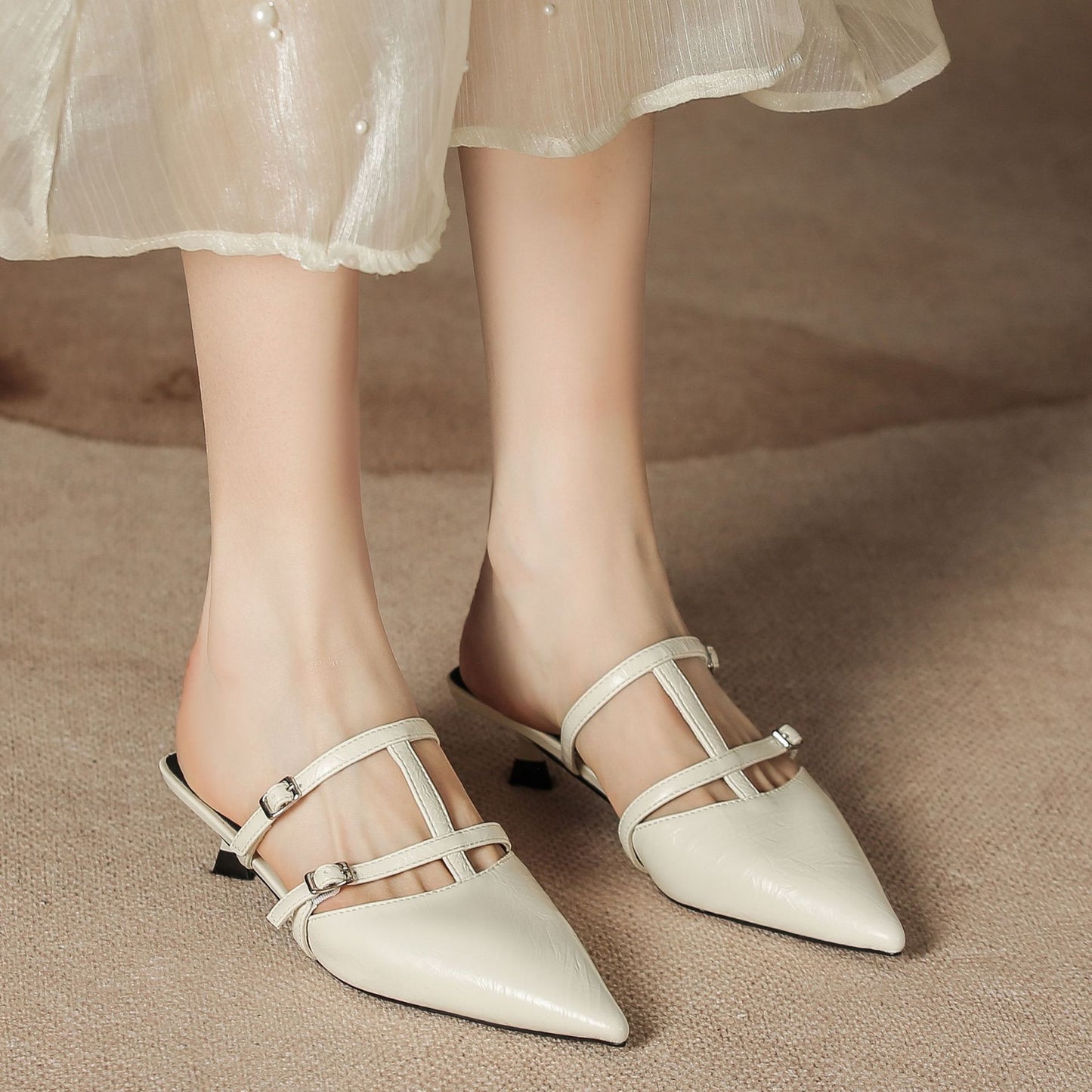 Women's High Quality Soft Box Classic Style Temperament Heels