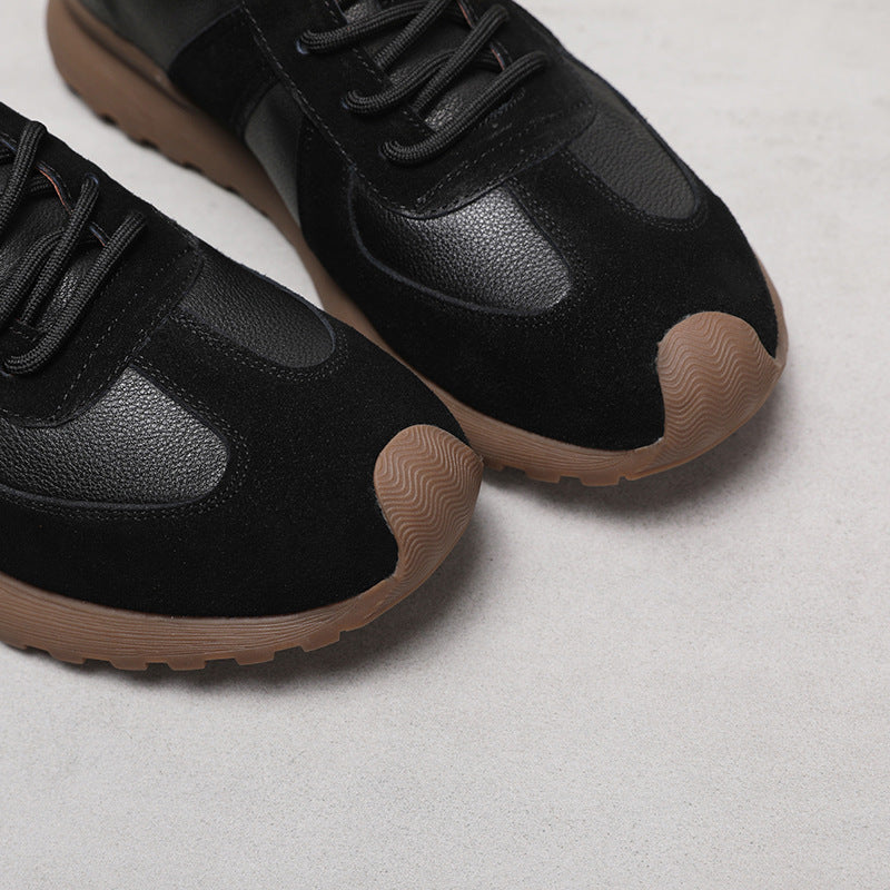 Men's Spring Genuine Tendon Bottom Comfortable Breathable German Men's Casual Shoes