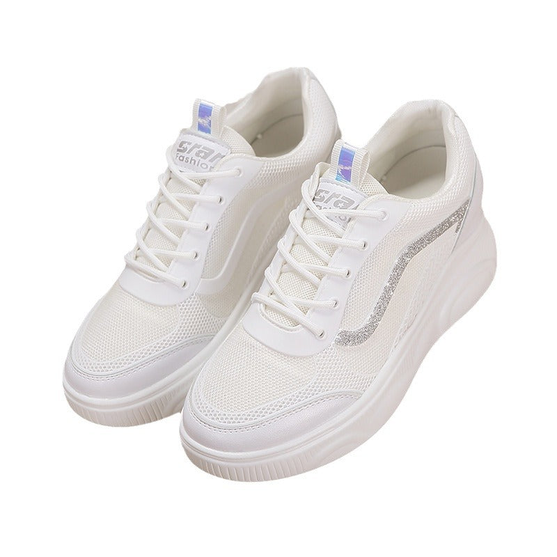 Women's Summer Matching Dress Versatile Breathable Height Casual Shoes