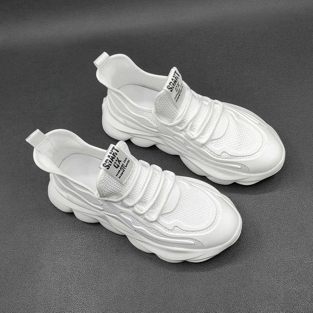 Men's Summer Flying Woven Breathable Mesh Surface Trendy Sneakers