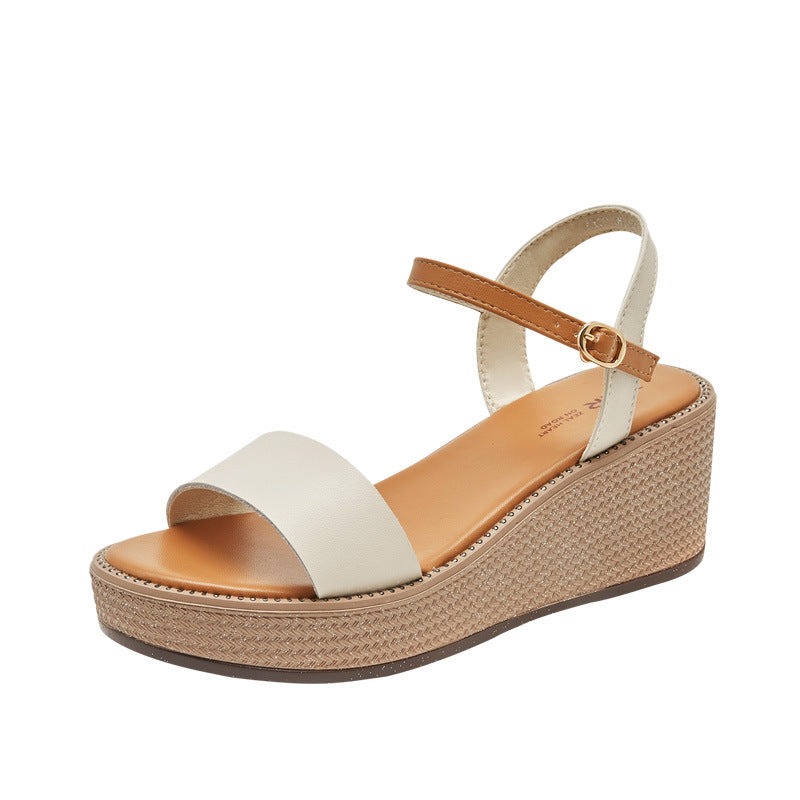 Women's Wedge Summer Fashion Platform Retro Strap Sandals