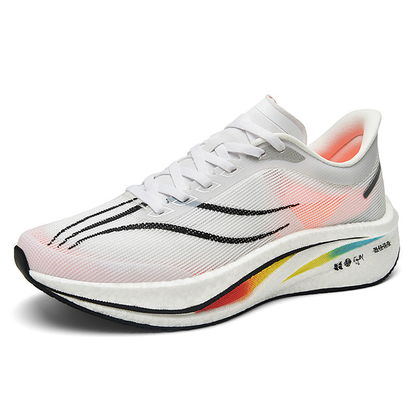Men's Flying Electric Running Carbon Plate Sports Racing Sneakers