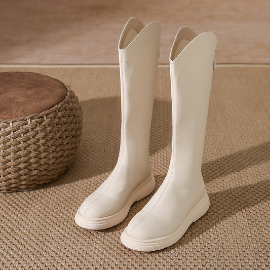 Women's Bottom Below The Knee Knight Slimming Boots