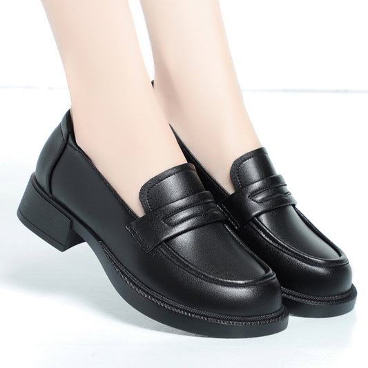 Women's & Men's Authentic Flat Chunky Mom Comfortable Bottom Men's Shoes