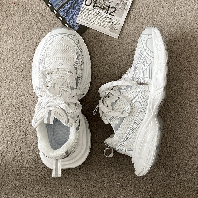 Men's Thick Bottom Heightened Daddy Spring Niche Sneakers